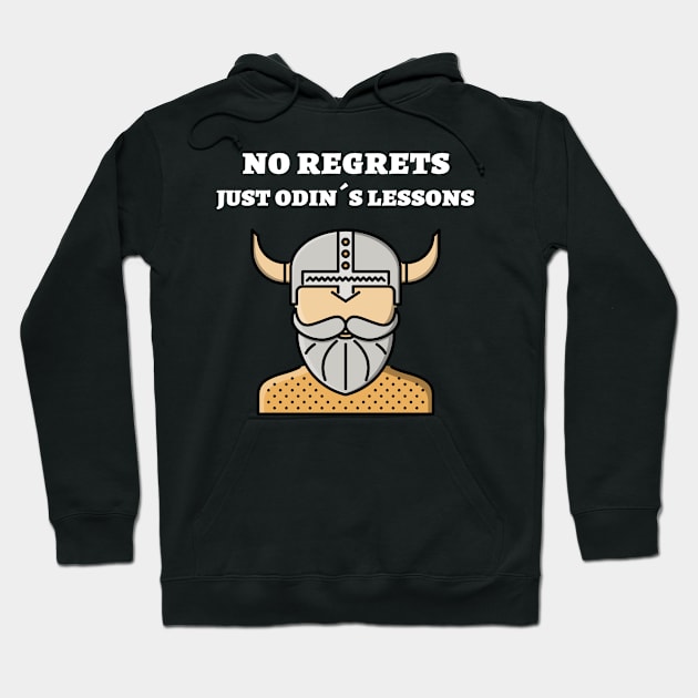 No regrets just Odin´s lessons Hoodie by Poseidon´s Provisions